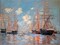 Seascape The Port Of Amsterdam 1874 Poster Print by Claude Monet - Item # VARPDX373830
